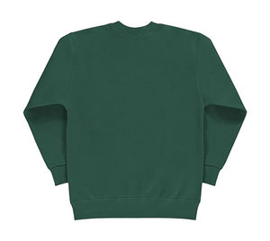 Sweatshirt publicitaire enfants manches longues | Chadderton Bottle Green