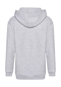 Sweatshirt publicitaire enfants manches longues avec capuche | Kids Premium Hooded Sweat Heather Grey