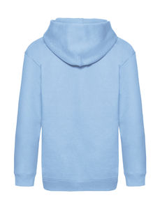 Sweatshirt publicitaire enfants manches longues avec capuche | Kids Premium Hooded Sweat Sky Blue