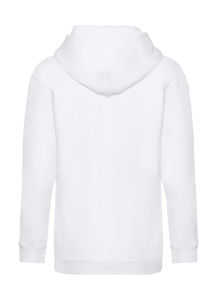 Sweatshirt publicitaire enfants manches longues avec capuche | Kids Premium Hooded Sweat White