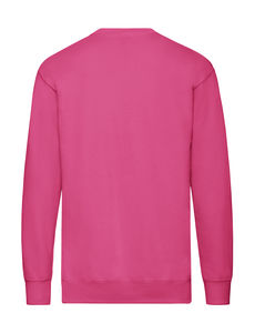 Sweatshirt publicitaire homme manches longues | Lightweight Set-In Sweat Fuchsia