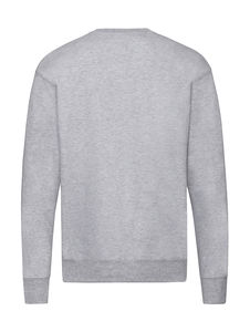 Sweatshirt publicitaire homme manches longues | Lightweight Set-In Sweat Heather Grey