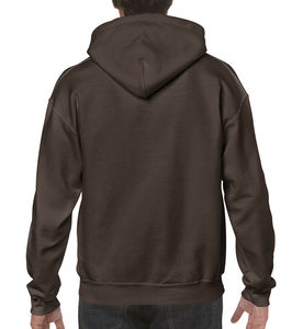 Sweat-shirt capuche heavy blend™ personnalisé | Chandler Dark Chocolate