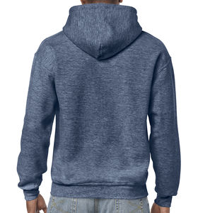 Sweat-shirt capuche heavy blend™ personnalisé | Chandler Heather Sport Dark Navy