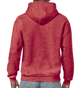 Sweat-shirt capuche heavy blend™ personnalisé | Chandler Heather Sport Scarlet Red