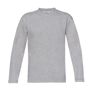 Sweat-shirt coupe droite personnalisé | Open Hem Sweat Heather Grey