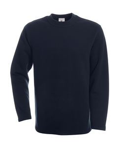 Sweat-shirt coupe droite personnalisé | Open Hem Sweat Navy