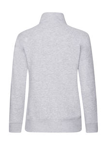 Veste femme molleton zippée classic publicitaire | Ladies Premium Sweat Jacket Heather Grey