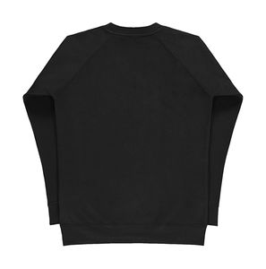 Sweatshirt publicitaire femme manches longues raglan | Horwich Black