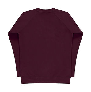 Sweatshirt publicitaire femme manches longues raglan | Horwich Burgundy