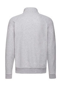 Veste homme molleton zippée classic publicitaire | Classic Sweat Jacket Heather Grey