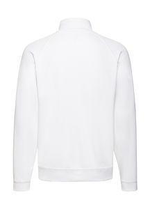 Veste homme molleton zippée classic publicitaire | Classic Sweat Jacket White