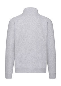 Sweatshirt personnalisé homme manches longues raglan | Premium Sweat Jacket Heather Grey