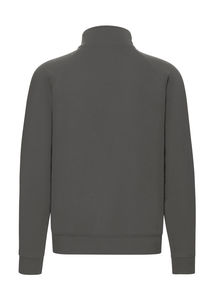 Sweatshirt personnalisé homme manches longues raglan | Premium Sweat Jacket Light Graphite
