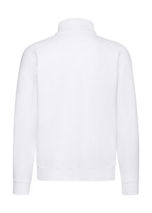 Sweatshirt personnalisé homme manches longues raglan | Premium Sweat Jacket White