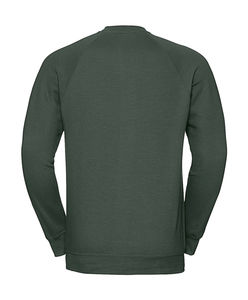 Sweatshirt publicitaire unisexe manches longues raglan | Öland Bottle Green