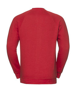Sweatshirt publicitaire unisexe manches longues raglan | Öland Bright red