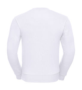 Sweatshirt personnalisé unisexe manches longues | Hosur White