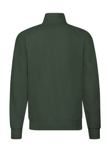 Veste publicitaire homme manches longues raglan | Lightweight Sweat Jacket Bottle Green