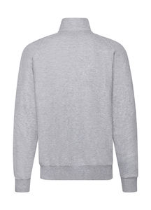 Veste publicitaire homme manches longues raglan | Lightweight Sweat Jacket Heather Grey