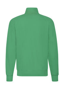 Veste publicitaire homme manches longues raglan | Lightweight Sweat Jacket Kelly Green