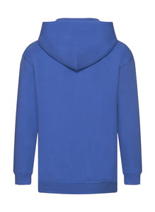 Sweatshirt publicitaire enfants manches longues avec capuche | Kids Premium Hooded Sweat Jacket Royal
