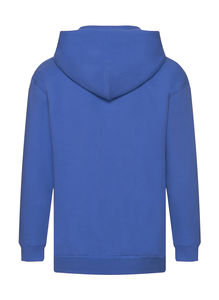 Sweatshirt publicitaire enfants manches longues avec capuche | Kids Premium Hooded Sweat Jacket Royal