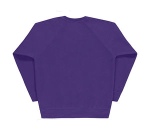 Sweatshirt publicitaire enfants manches longues raglan | Shaw Purple