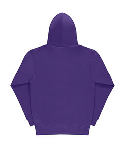 Sweatshirt publicitaire homme manches longues avec capuche | Didsbury Purple
