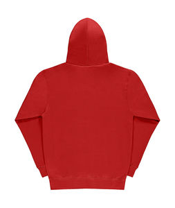 Sweatshirt publicitaire homme manches longues avec capuche | Didsbury Red
