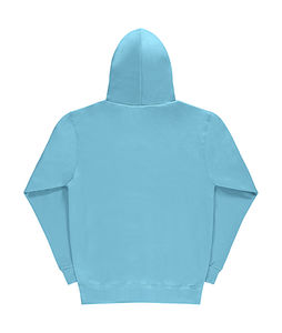 Sweatshirt publicitaire homme manches longues avec capuche | Didsbury Turquoise