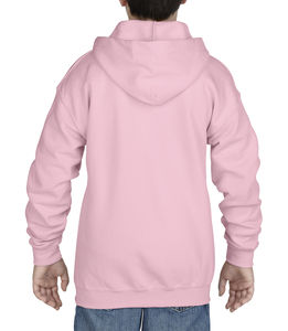 Sweat-shirt enfant zippé à capuche heavy blend™ personnalisé | Weyburn Light Pink