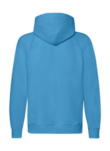Sweatshirt publicitaire homme manches longues avec capuche | Lightweight Hooded Sweat Jacket Azure Blue