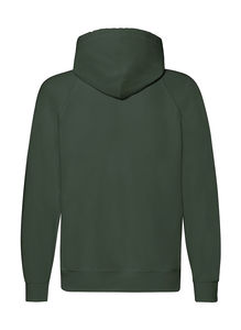 Sweatshirt publicitaire homme manches longues avec capuche | Lightweight Hooded Sweat Jacket Bottle Green