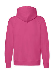 Sweatshirt publicitaire homme manches longues avec capuche | Lightweight Hooded Sweat Jacket Fuchsia