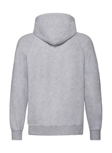 Sweatshirt publicitaire homme manches longues avec capuche | Lightweight Hooded Sweat Jacket Heather Grey