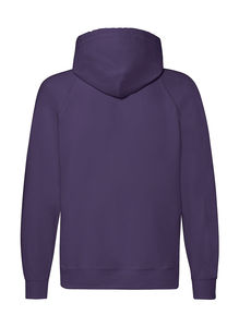 Sweatshirt publicitaire homme manches longues avec capuche | Lightweight Hooded Sweat Jacket Purple