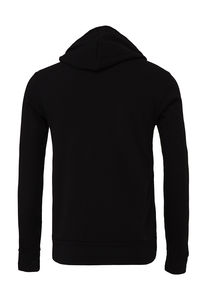 Sweatshirt personnalisé unisexe manches longues avec capuche | Wei Black