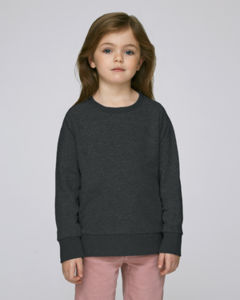 Sweat-shirt col rond enfant | Mini Scouts Dark Heather Grey