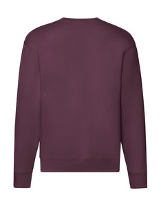 Sweatshirt personnalisé manches longues | Premium Set In Sweat Burgundy