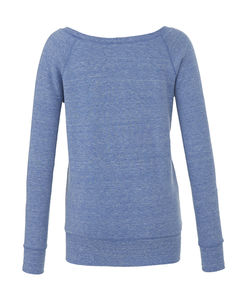 Sweat-shirt femme triblend publicitaire | Algieba Blue Triblend
