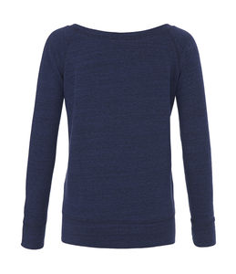 Sweat-shirt femme triblend publicitaire | Algieba Navy Triblend