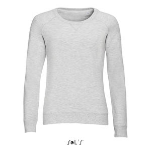 Sweat-shirt publicitaire femme french terry | Studio Women Blanc chine