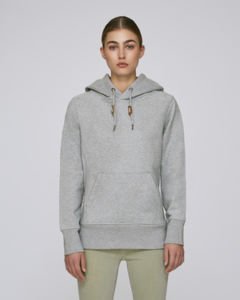 Sweat-shirt capuche épais unisexe | Tell Heather Grey