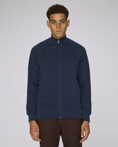 Sweat-shirt zippé col montant homme | Stanley Trails French Navy