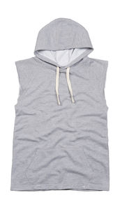 Sweatshirt personnalisé femme sans manches raglan | Guinness Heather Grey Melange