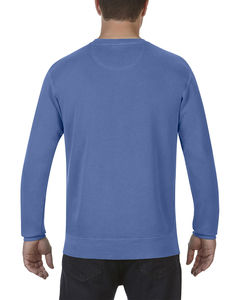 Sweatshirt personnalisé homme manches longues | Jarry Flo Blue