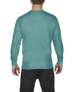 Sweatshirt personnalisé homme manches longues | Jarry Seafoam
