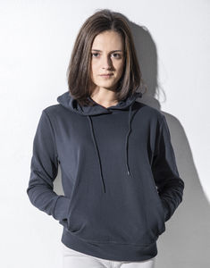 Sweatshirt personnalisé femme manches longues avec capuche | Luna Navy
