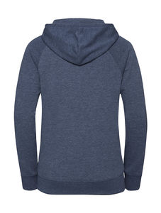 Sweatshirt personnalisé femme manches longues avec capuche | Maestri  Bright Navy Marl